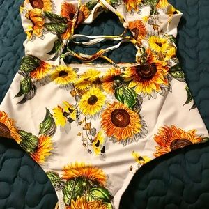 Sunflower swim suit